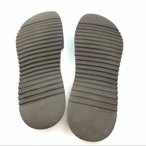 Eddie Bauer sandals size 11 navy blue suede slides - Picture 6 of 11